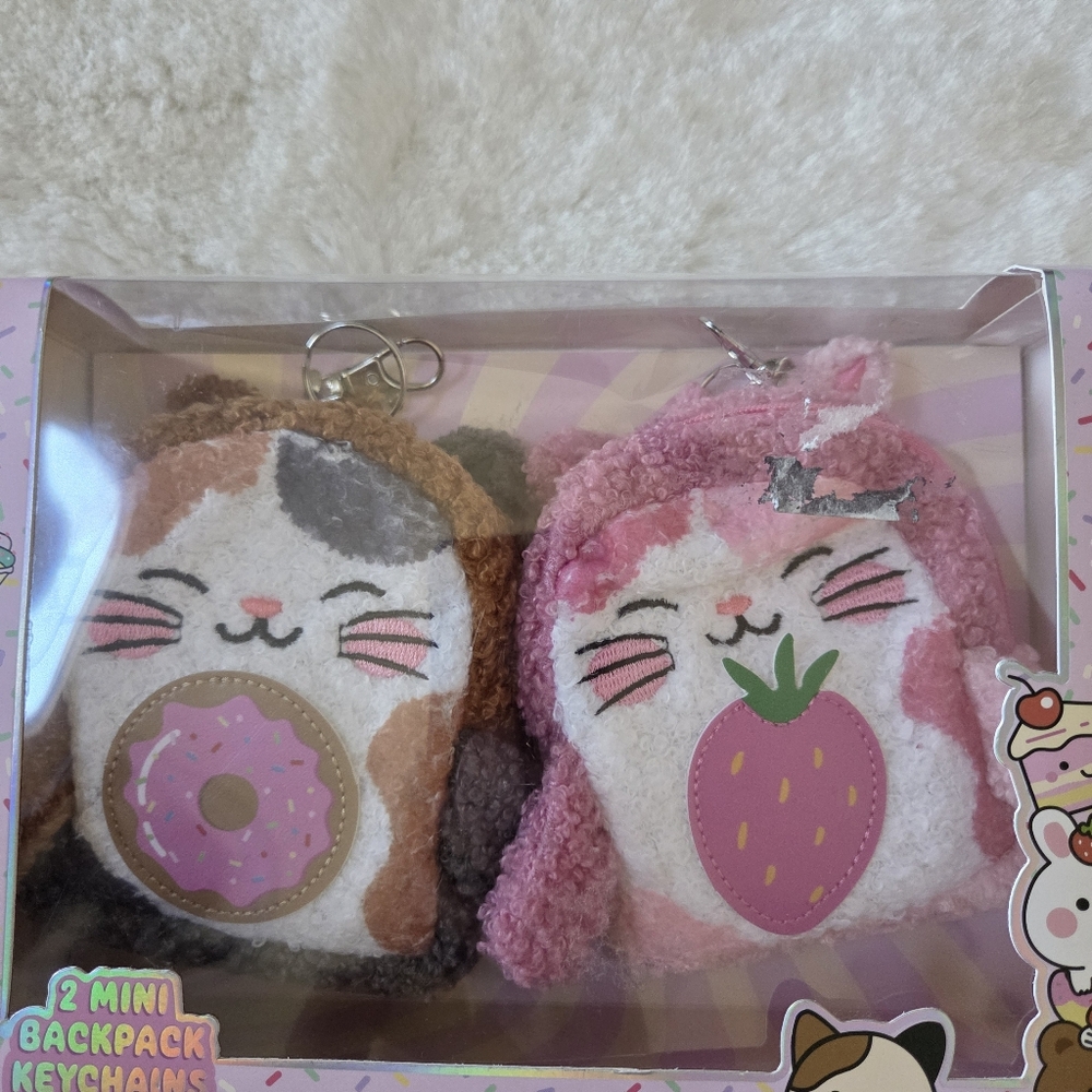 Simple Pleasures Mini Backpack Keychain - Picture 3 of 5